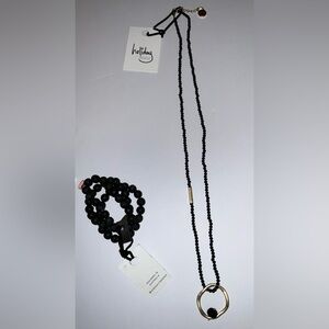 Holiday Trading Jewelry - adjustable Destiny Ring necklace & bracelet set - NWT